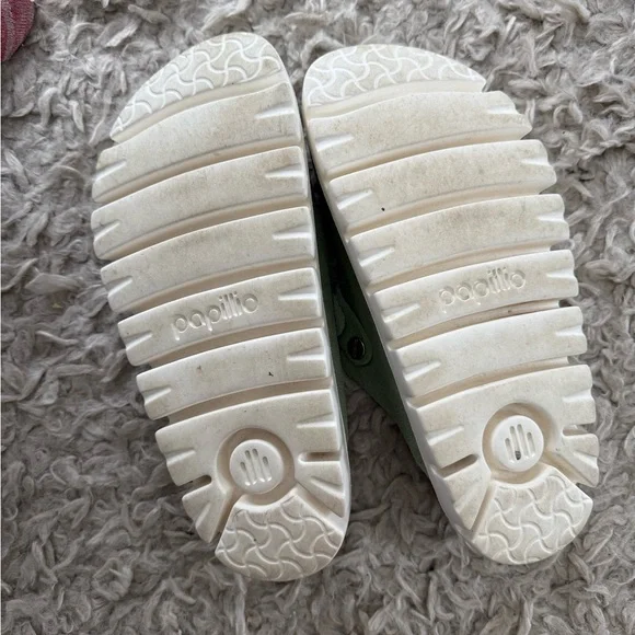 Birkenstock Boston Chunky Clogs in Green Tea (Papillio) - Picture 11 of 12